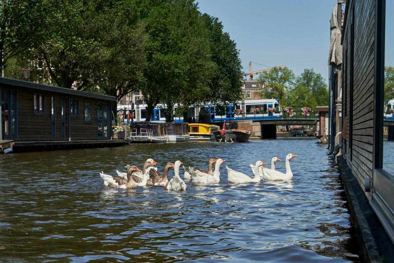 Apartament The Amsterdam Houseboat Family - De Pijp Zewnętrze zdjęcie