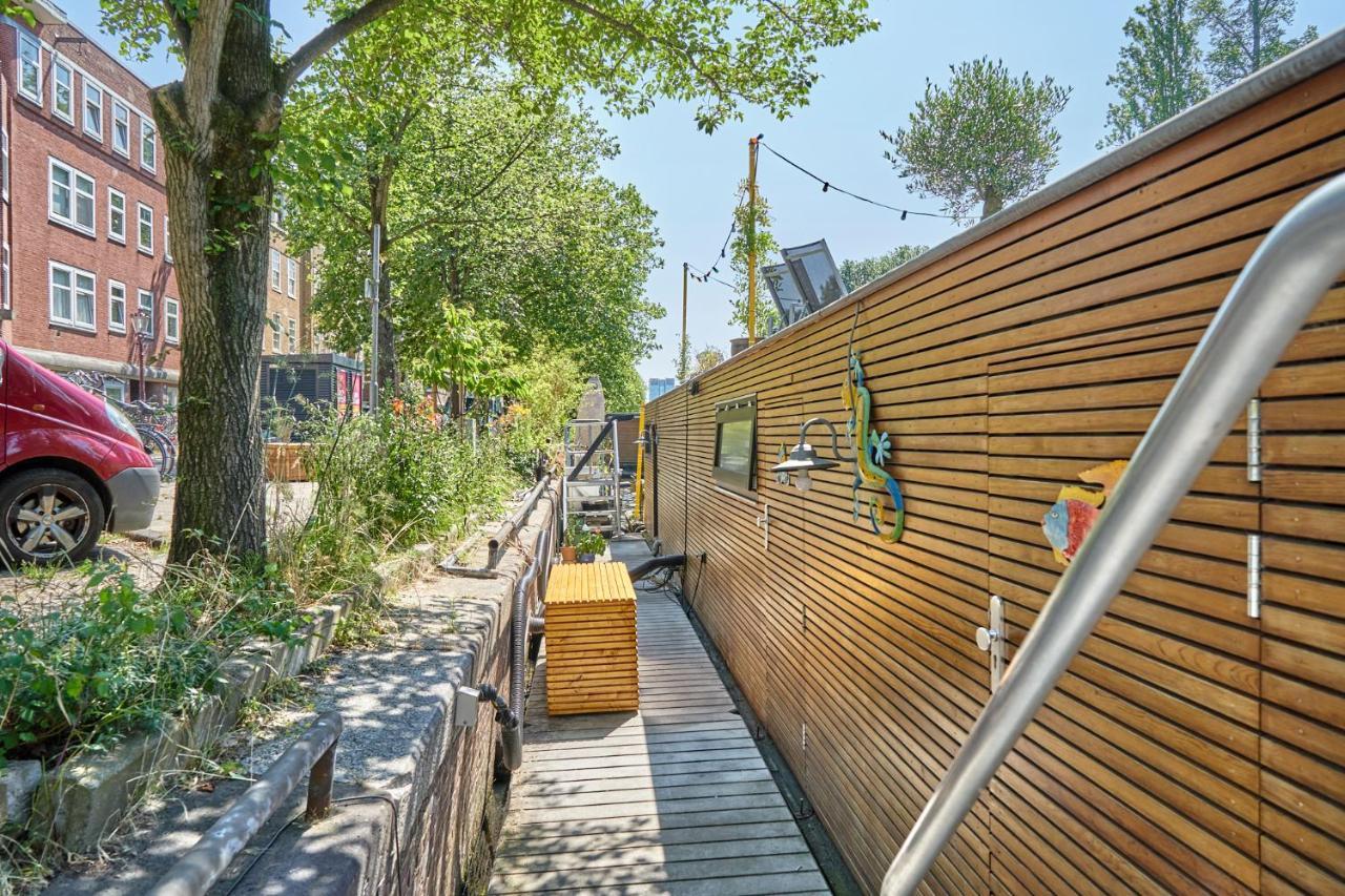 Apartament The Amsterdam Houseboat Family - De Pijp Zewnętrze zdjęcie